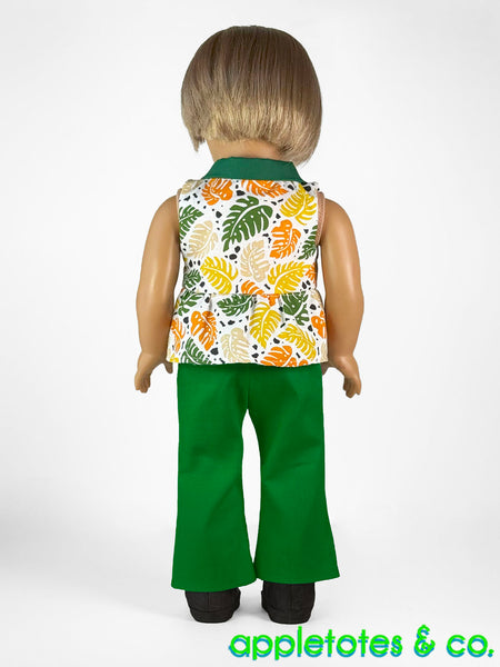 Sunny Day Dress + Top Combo 18 Inch Doll Sewing Pattern