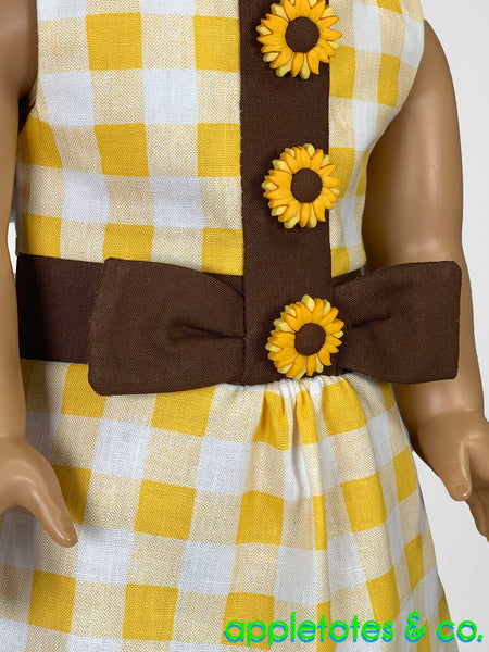 Suzy Dress 18 Inch Doll Sewing Pattern