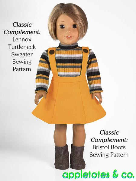 Sweet Pea Jumper 18 Inch Doll Sewing Pattern