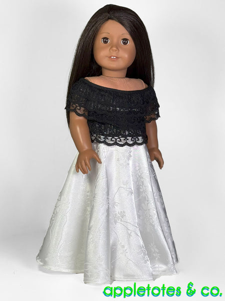 Terra Gown 18 Inch Doll Sewing Pattern