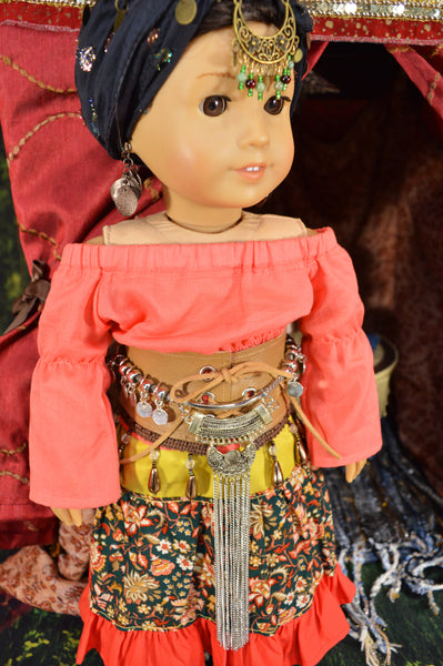 Fortune Teller Costume 18 Inch Doll Sewing Pattern