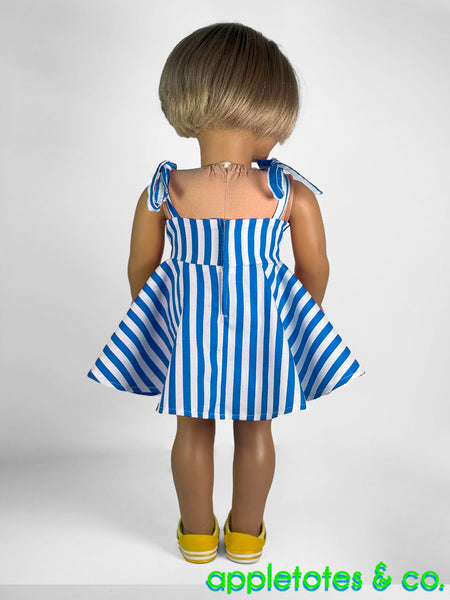 Ziya Dress 18 Inch Doll Sewing Pattern