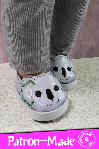 Koala Flats ITH Embroidery Patterns for 18" Dolls