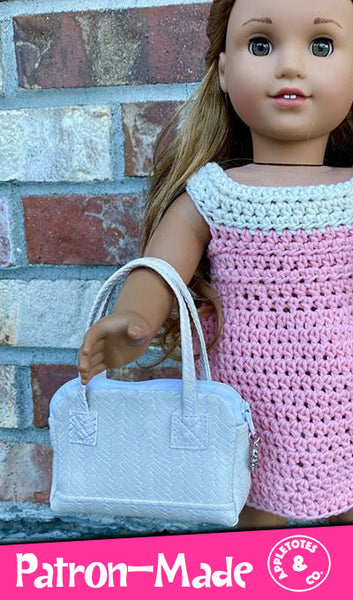 Weekender Bag Sewing Pattern for 14"-18" Dolls