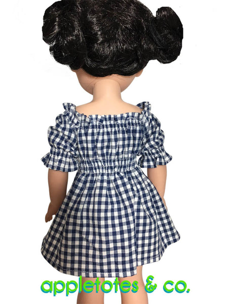 Brooklyn Dress Sewing Pattern for 14" Dolls