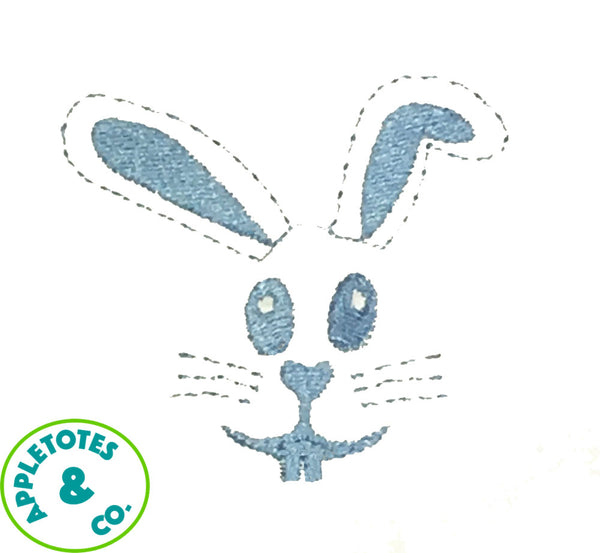 Bunny Machine Embroidery File for 18" Dolls