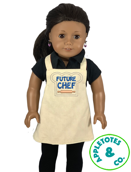 Future Chef Machine Embroidery File for 18" Dolls