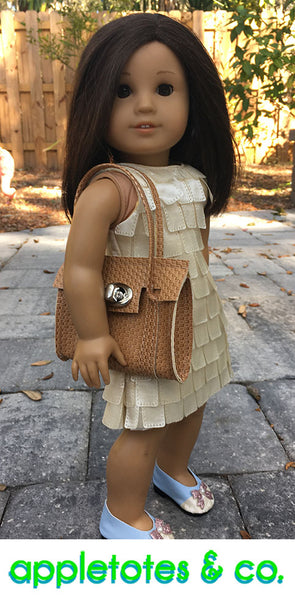 Luxury Handbag Sewing Pattern for 18 Inch Dolls
