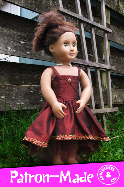 Molly Dress 18 Inch Doll Sewing Pattern