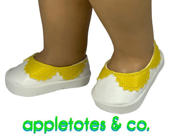 Oopsie Daisy Shoes Sewing Pattern for 18" Dolls