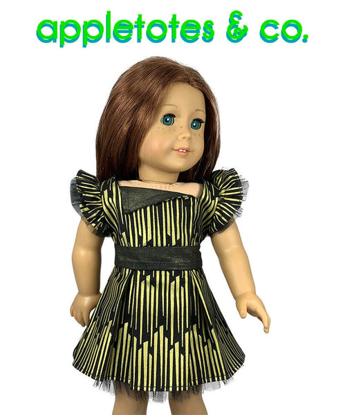 Party Dress Sewing Pattern for 18" Dolls
