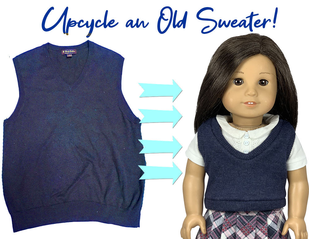 Jen Ashley Doll Designs Fishing Vest 18 inch Doll Clothes Pattern PDF  Download