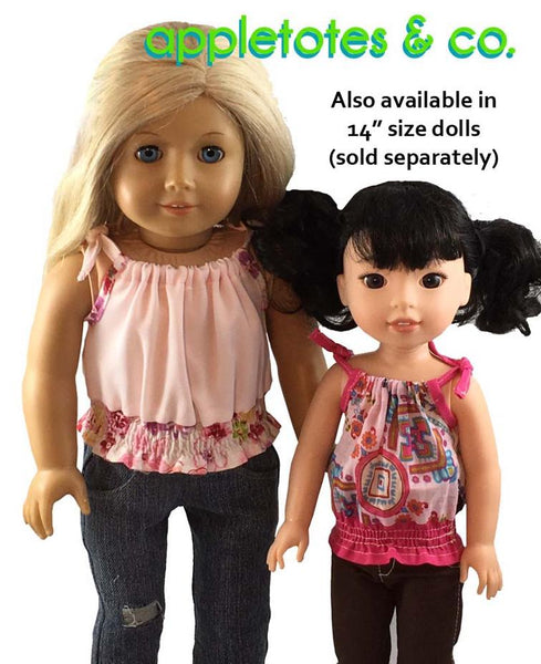 Tribeca Blouse Sewing Pattern for 18" Dolls