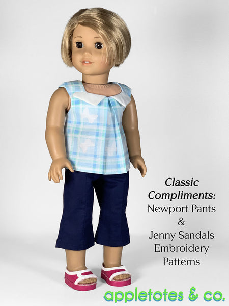 Adele Blouse 18 Inch Doll Sewing Pattern