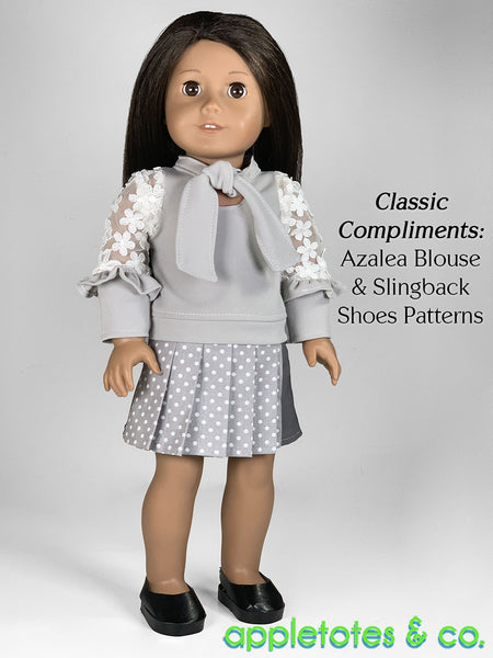 Akemi Skirt 18 Inch Doll Sewing Pattern