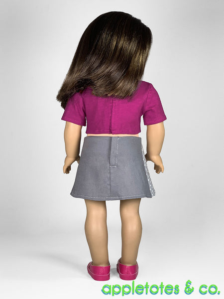 Akemi Skirt 18 Inch Doll Sewing Pattern
