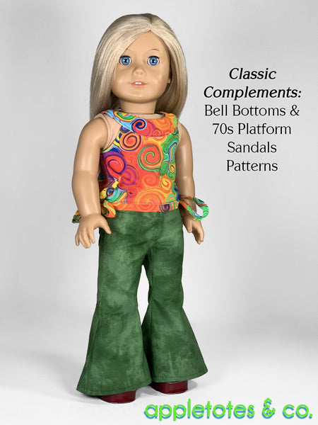 Twiggy 60s Combo 18 Inch Doll Sewing Pattern