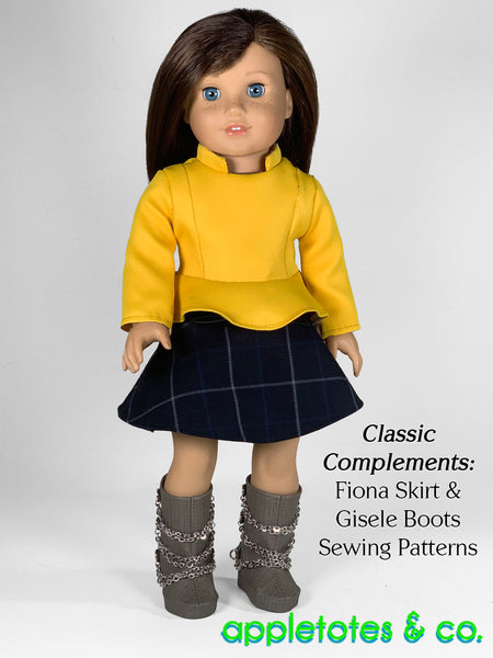 Amber Dress Top Combo 18 Inch Doll Sewing Pattern