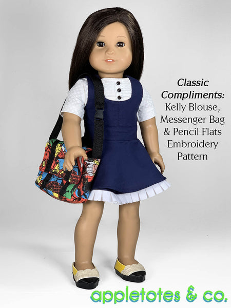 Andover Jumper Dress 18 Inch Doll Sewing Pattern