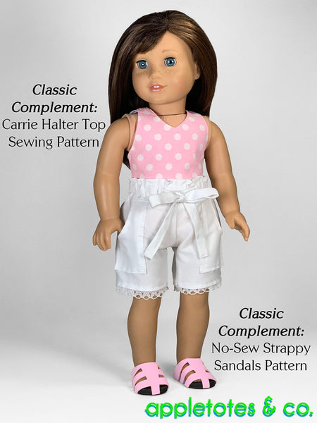 Angie Shorts 18 Inch Doll Sewing Pattern