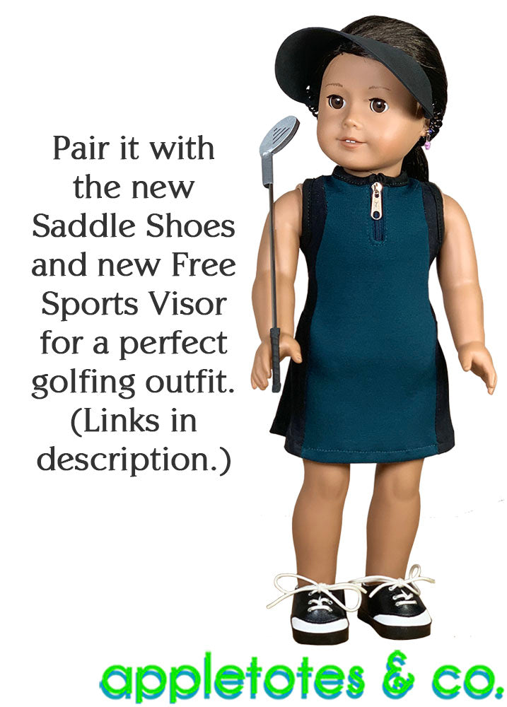 Annika Sports Dress Sewing Pattern for 18 Inch Dolls – Appletotes