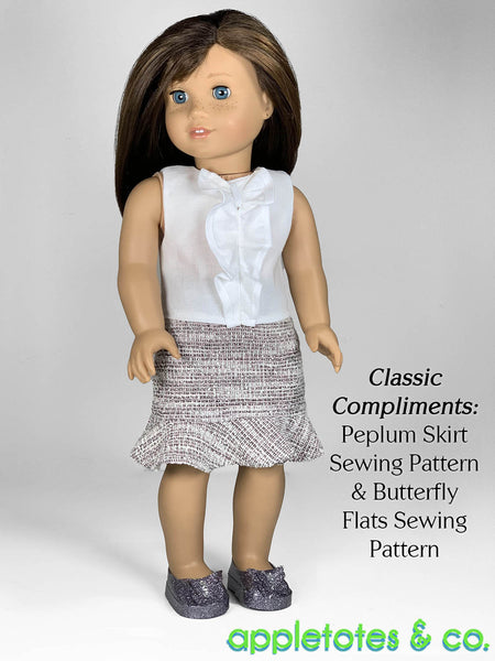 Anya Blouse 18 Inch Doll Sewing Pattern