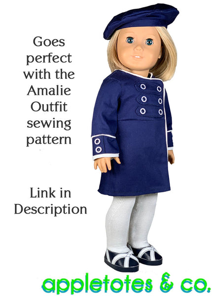 Arca Flats ITH Embroidery Patterns for 18 Inch Dolls
