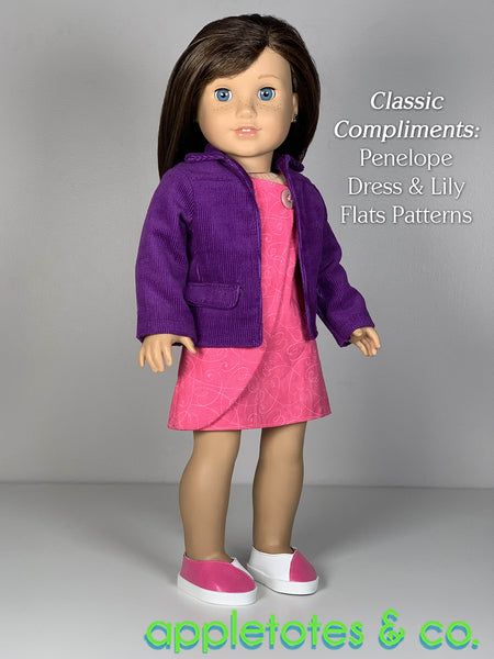Bailey Jacket 18 Inch Doll Sewing Pattern