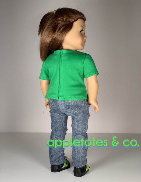 Basic Tee 18 Inch Doll Sewing Pattern