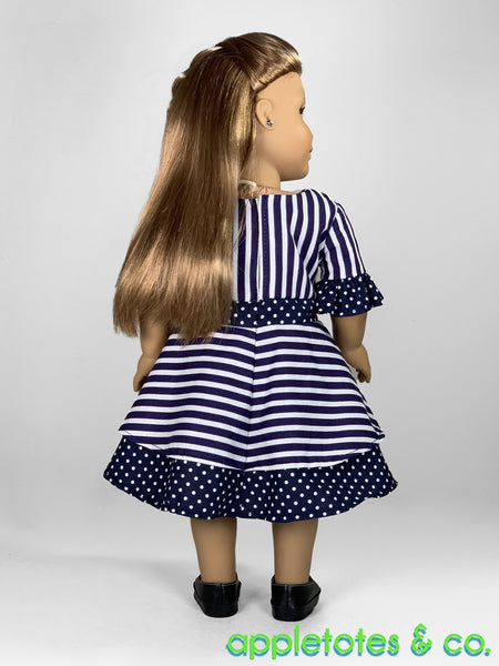 Bonnie Dress 18 Inch Doll Sewing Pattern