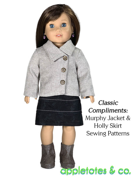 Bristol Boots 18 Inch Doll Sewing Pattern - SVG Files Included