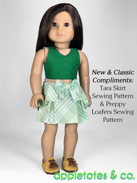Carrie Halter Top 18 Inch Doll Sewing Pattern