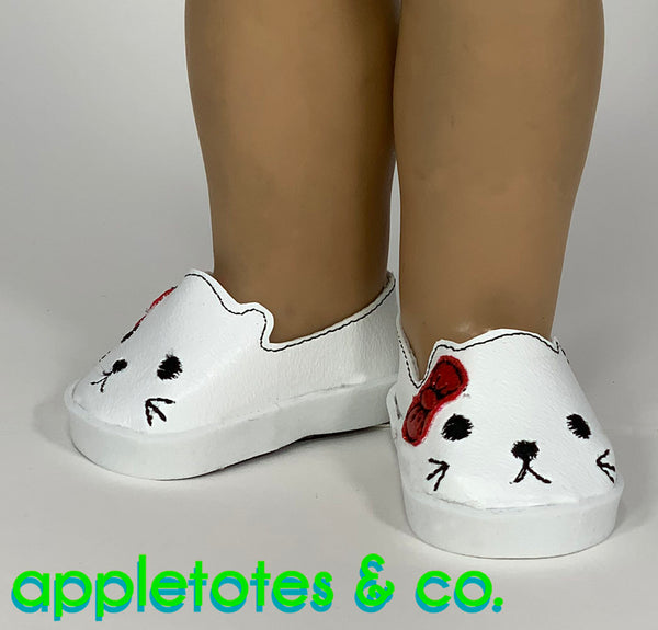 Cat Flats ITH Embroidery Patterns for 18" Dolls