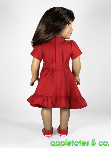 Charlize Dress 18 Inch Doll Sewing Pattern