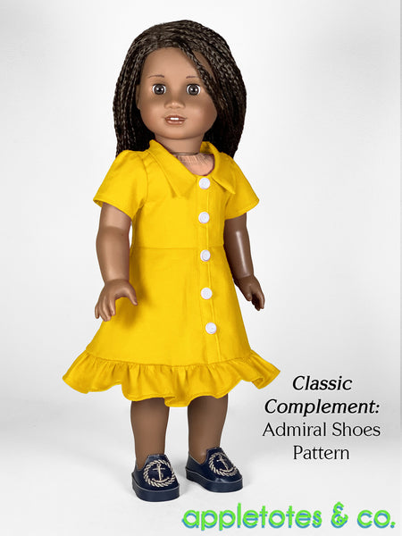 Charlize Dress 18 Inch Doll Sewing Pattern – Appletotes & Co.