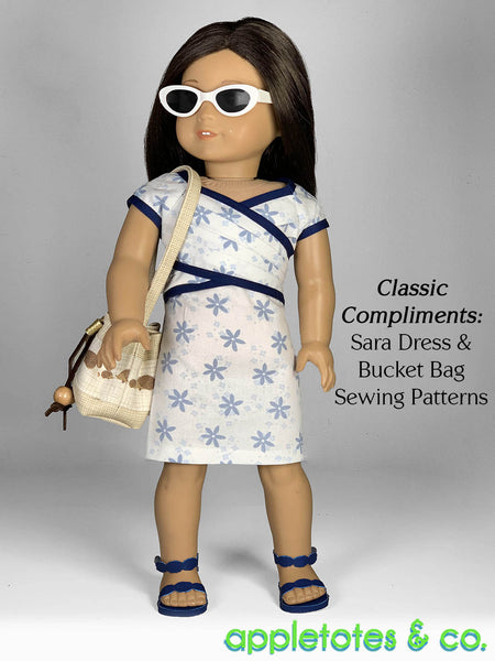 Courtney Sandals No-Sew 18 Inch Doll Pattern