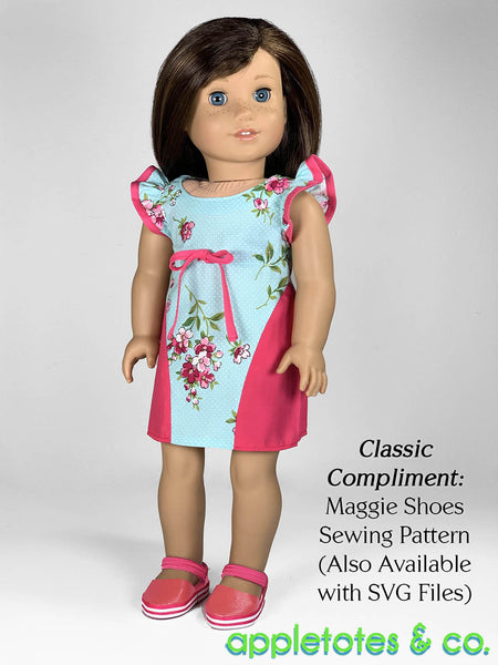 Darlene Dress 18 Inch Doll Sewing Pattern