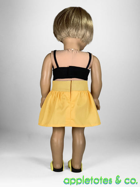 Dirndl Skirt 18 Inch Doll Sewing Pattern