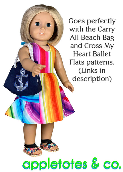 Fabulous Dress Sewing Pattern for 18 Inch Dolls
