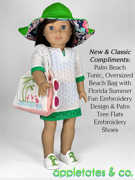 Florida Sun Hat 18 Inch Doll Pattern
