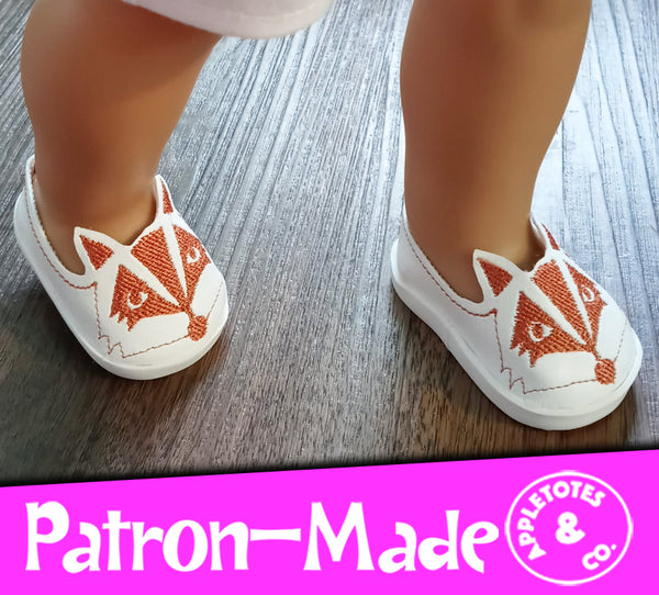 Foxy Flats ITH Embroidery Patterns for 18" Dolls