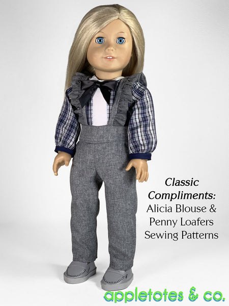 Hailey Jumper Pants Combo 18 Inch Doll Sewing Pattern