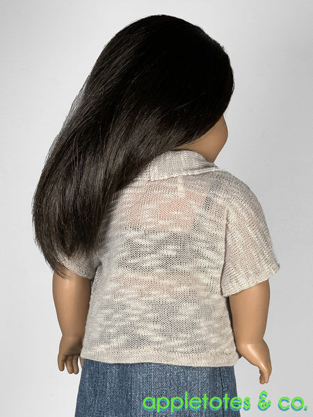 Harper Shrug 18 Inch Doll Sewing Pattern