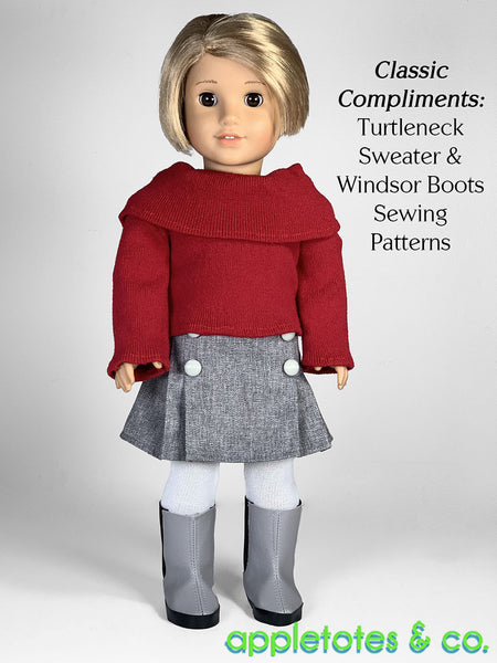 Ivy Skirt 18 Inch Doll Sewing Pattern