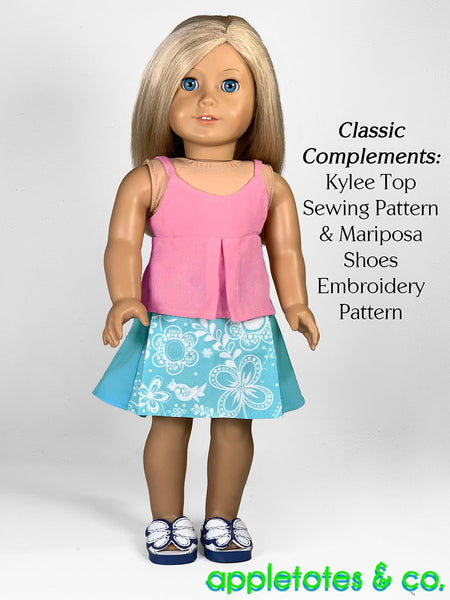 Janet Skirt 18 Inch Doll Sewing Pattern