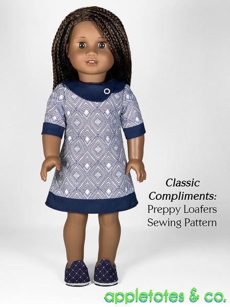 Janis Dress 18 Inch Doll Sewing Pattern