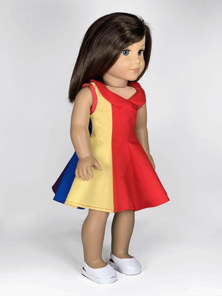 Jasmine Dress 18 Inch Doll Sewing Pattern