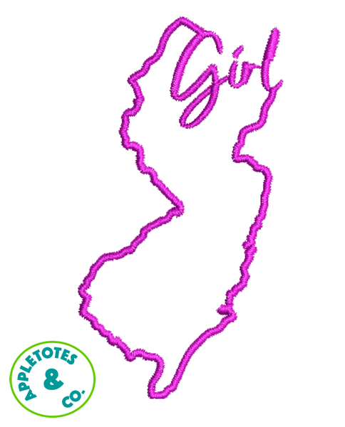 Jersey Girl Machine Embroidery File for 18" Dolls