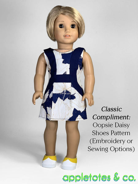 Joanna Dress 18 Inch Doll Sewing Pattern