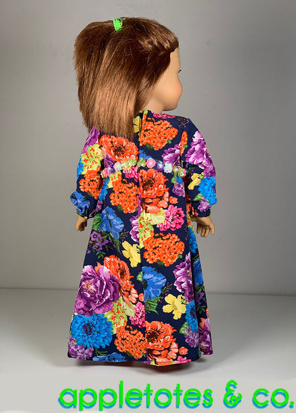Josephine Dress 18 Inch Doll Sewing Pattern